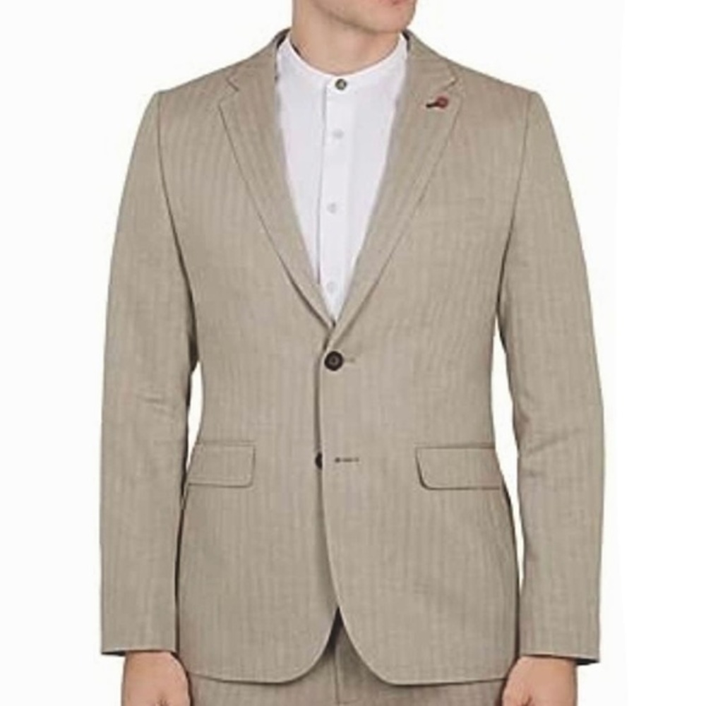 Ted Baker London Beige Blazer Jacket